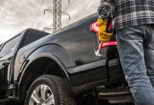 Contractor and His Truck