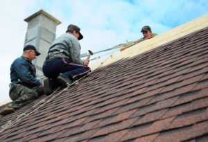 setting up roof