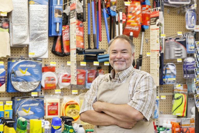 hardware store owner