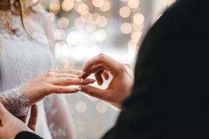 couple getting married