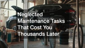 a ca under maintenance