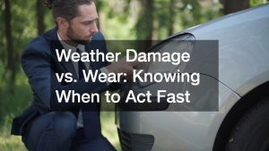 Weather Damage vs. Wear: Knowing When to Act Fast