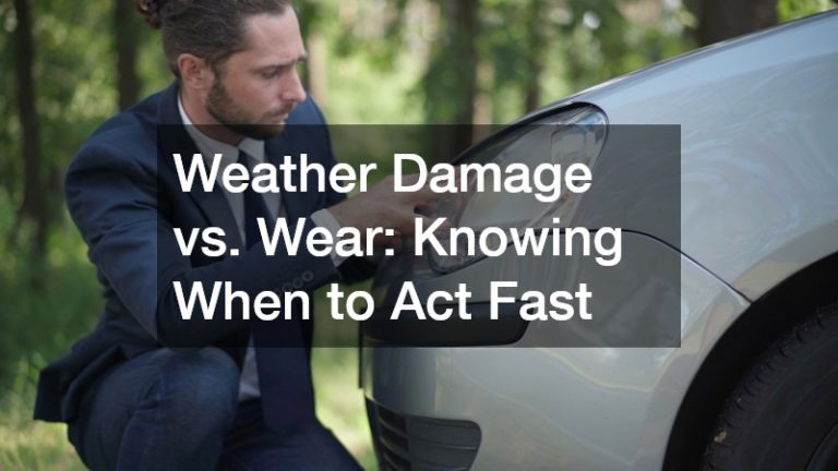 Weather Damage vs. Wear: Knowing When to Act Fast